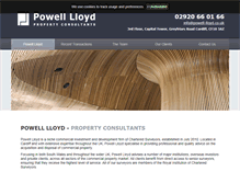 Tablet Screenshot of powell-lloyd.co.uk